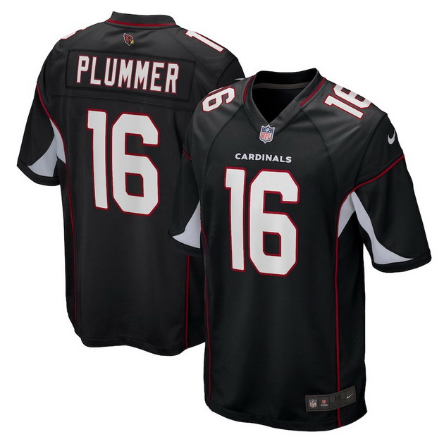 mens nike jake plummer black arizona cardinals retired player alternate game jersey